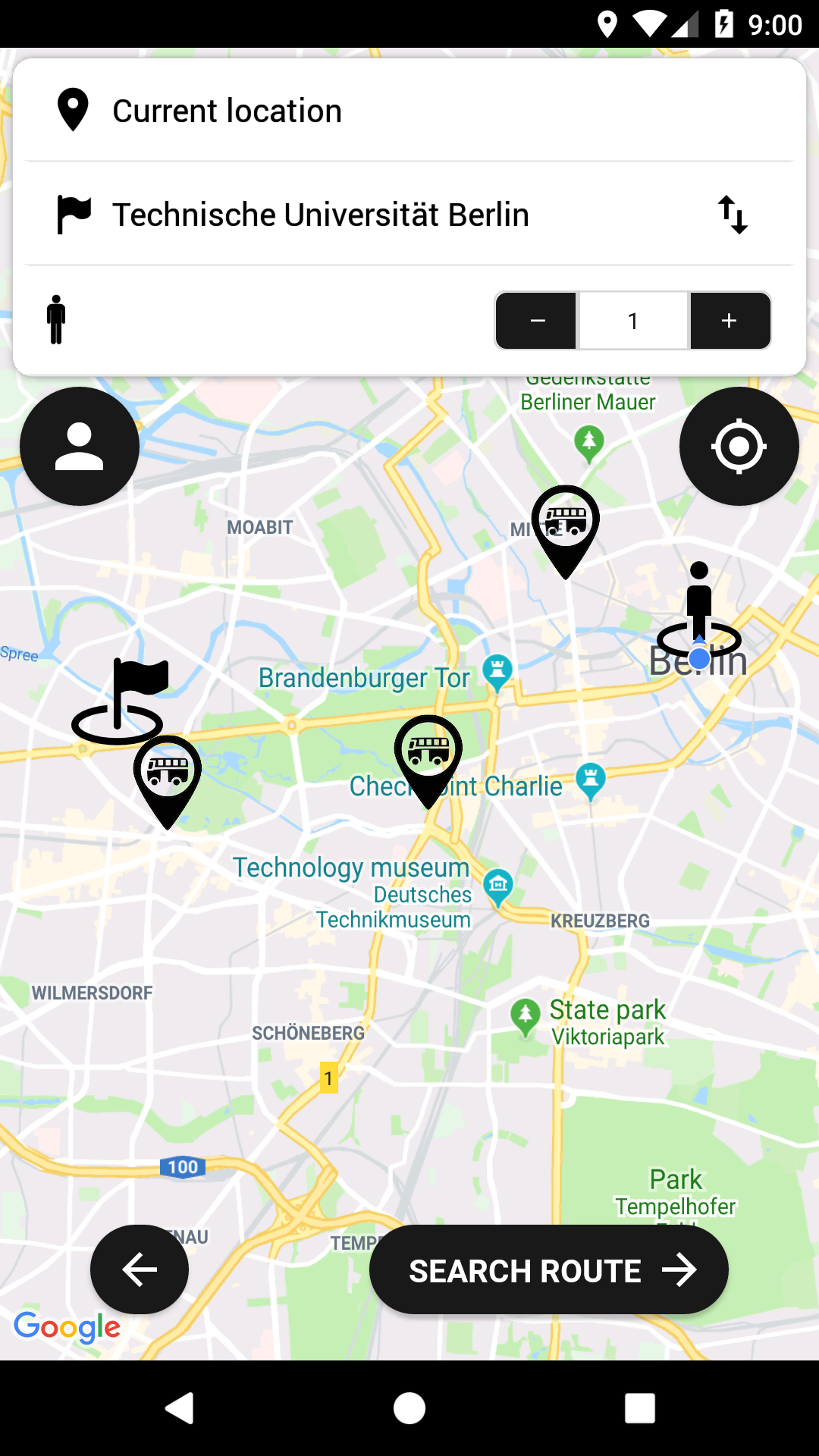 Search Route